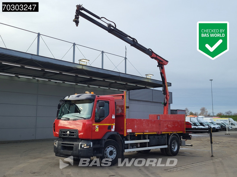 Renault C 280 4X2 Palfinger PK12.501 SLD Crane Kran Automatic Airco Euro 6 - Грузовик бортовой/ Платформа, Автоманипулятор: фото 1 Renault C 280 4X2 Palfinger PK12.501 SLD Crane Kran Automatic Airco Euro 6 - Грузовик бортовой/ Платформа, Автоманипулятор: фото 1
