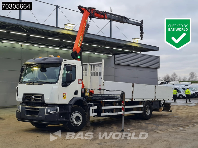 Renault C 280 4X2 Palfinger PK12002 - EH Crane Kran Rotator Automatic Euro 6 - Грузовик бортовой/ Платформа, Автоманипулятор: фото 1 Renault C 280 4X2 Palfinger PK12002 - EH Crane Kran Rotator Automatic Euro 6 - Грузовик бортовой/ Платформа, Автоманипулятор: фото 1