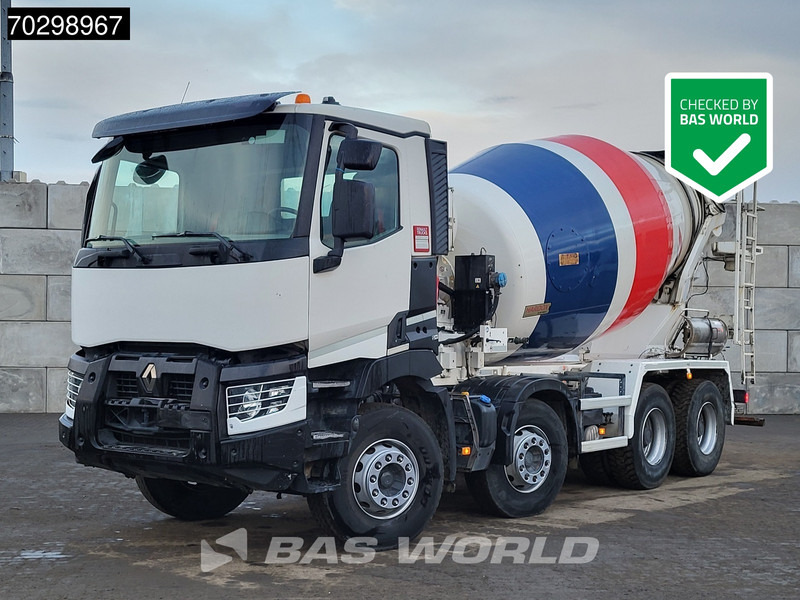Renault C 380 C 8X4 9m3 Schwing Stetter mixer Steelsuspension Automatic Euro 6 - Автобетоносмеситель: фото 1 Renault C 380 C 8X4 9m3 Schwing Stetter mixer Steelsuspension Automatic Euro 6 - Автобетоносмеситель: фото 1