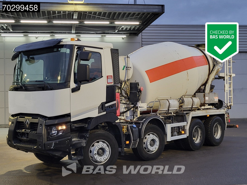 Renault C 430 8X4 8m3 Stetter mixer Steelsuspension Automatic euro 6 - Автобетоносмеситель: фото 1 Renault C 430 8X4 8m3 Stetter mixer Steelsuspension Automatic euro 6 - Автобетоносмеситель: фото 1
