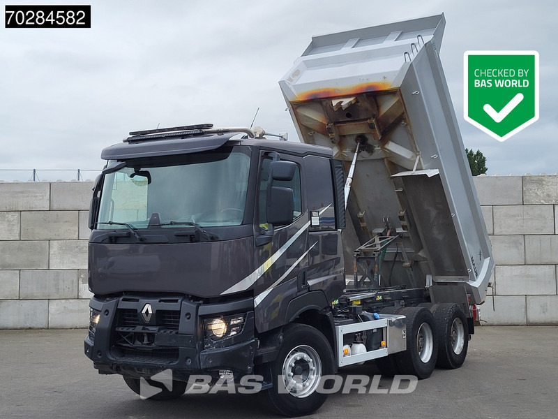 Renault C 520 C 6X4 11m3 tipper Retarder Automatic Steelsuspension Big-Axle Navi Euro 6 - Самосвал: фото 1 Renault C 520 C 6X4 11m3 tipper Retarder Automatic Steelsuspension Big-Axle Navi Euro 6 - Самосвал: фото 1
