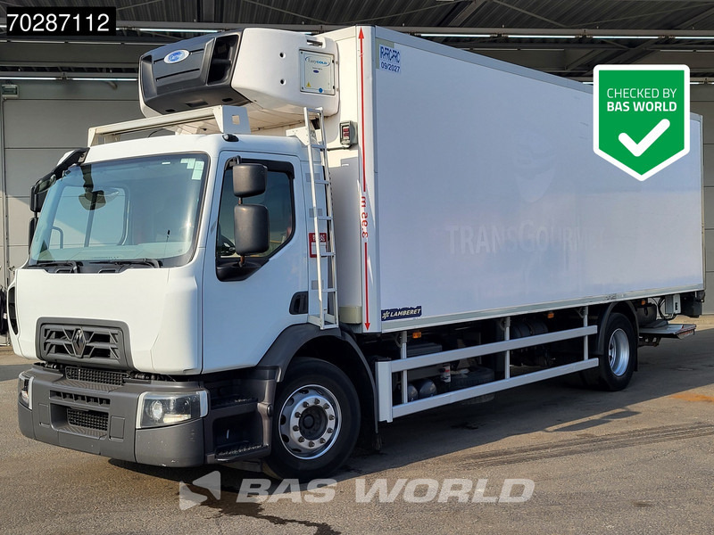 Renault D 280 4X2 19.5tonner Carrier Supra 1250 Mt Silent Lamberet Aufbau Tailgate Euro 6 - Рефрижератор: фото 1 Renault D 280 4X2 19.5tonner Carrier Supra 1250 Mt Silent Lamberet Aufbau Tailgate Euro 6 - Рефрижератор: фото 1