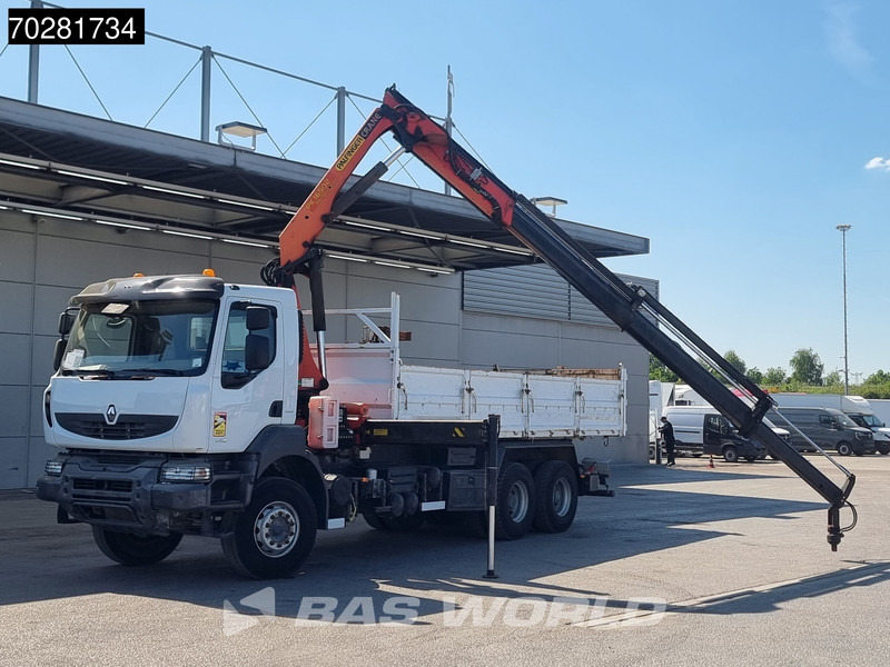 Renault Kerax 370 6X4 Palfinger PK16502 Kran Crane Big-Axle Steel suspension Euro 4 - Самосвал, Автоманипулятор: фото 5 Renault Kerax 370 6X4 Palfinger PK16502 Kran Crane Big-Axle Steel suspension Euro 4 - Самосвал, Автоманипулятор: фото 5