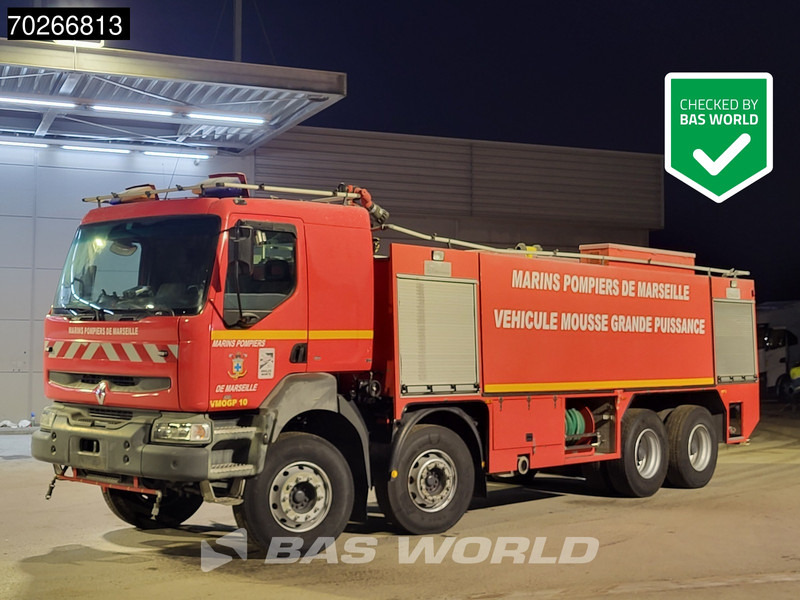 Renault Kerax 400 8X4 Feuerwehr Telma 12000L Manual Steelsuspension Euro 2 - Пожарная машина: фото 1 Renault Kerax 400 8X4 Feuerwehr Telma 12000L Manual Steelsuspension Euro 2 - Пожарная машина: фото 1