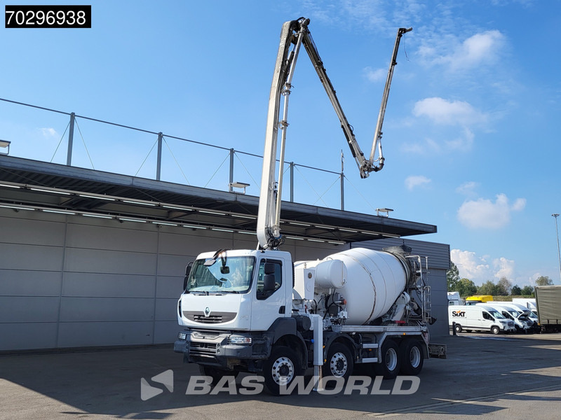 Renault Kerax 410 8X4 Mecbo PUMI 24 Mtr 7m3 mixer Automatic Euro 4 - Автобетононасос: фото 3 Renault Kerax 410 8X4 Mecbo PUMI 24 Mtr 7m3 mixer Automatic Euro 4 - Автобетононасос: фото 3