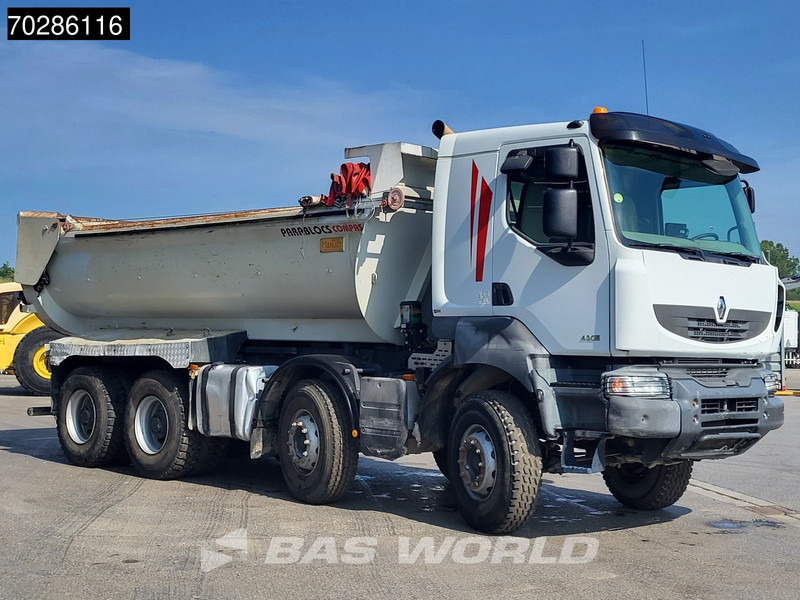Renault Kerax 430 8X4 16m3 tipper Retarder Big-Axle steel suspension automatic Euro 5 лизинг Renault Kerax 430 8X4 16m3 tipper Retarder Big-Axle steel suspension automatic Euro 5: фото 8