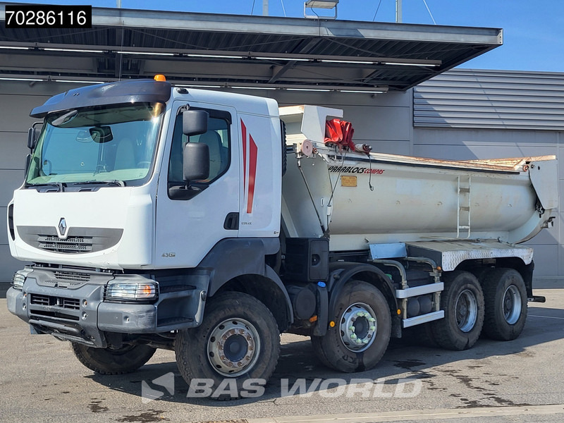 Renault Kerax 430 8X4 16m3 tipper Retarder Big-Axle steel suspension automatic Euro 5 лизинг Renault Kerax 430 8X4 16m3 tipper Retarder Big-Axle steel suspension automatic Euro 5: фото 6