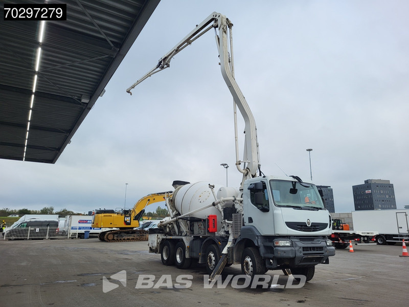 Renault Kerax 8X4 Mecbo M3-23/100-BZ Pomp+Mixer Big-Axle Steelsuspension Euro 5 - Автобетоносмеситель: фото 3 Renault Kerax 8X4 Mecbo M3-23/100-BZ Pomp+Mixer Big-Axle Steelsuspension Euro 5 - Автобетоносмеситель: фото 3