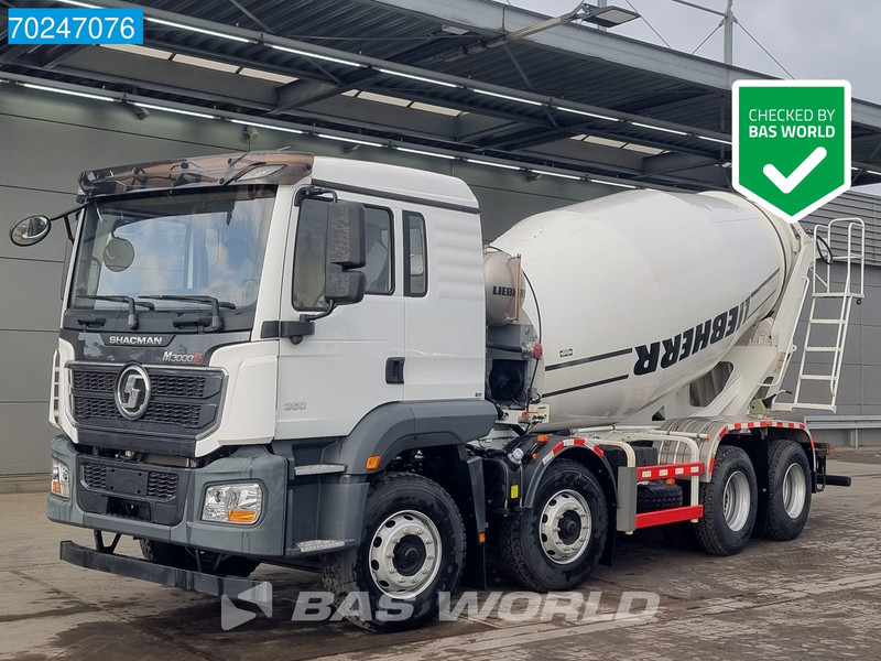 SHACMAN 8x4 EURO 6 8X4 NEW! 8m3 Liebherr Mixer Big-Axle Steel Suspension - Автобетоносмеситель: фото 1 SHACMAN 8x4 EURO 6 8X4 NEW! 8m3 Liebherr Mixer Big-Axle Steel Suspension - Автобетоносмеситель: фото 1