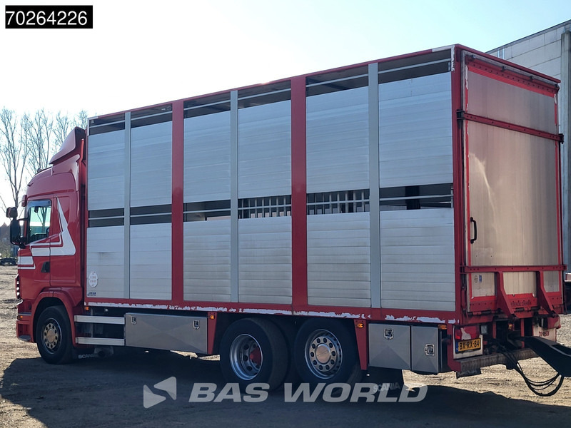 Scania G420 6X2 Van Dijk Cattle transport Liftable floor Lift-Asche Euro 5 - Грузовик с закрытым кузовом: фото 2 Scania G420 6X2 Van Dijk Cattle transport Liftable floor Lift-Asche Euro 5 - Грузовик с закрытым кузовом: фото 2