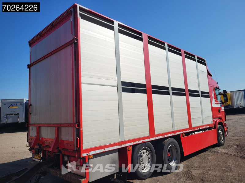 Scania G420 6X2 Van Dijk Cattle transport Liftable floor Lift-Asche Euro 5 - Грузовик с закрытым кузовом: фото 3 Scania G420 6X2 Van Dijk Cattle transport Liftable floor Lift-Asche Euro 5 - Грузовик с закрытым кузовом: фото 3