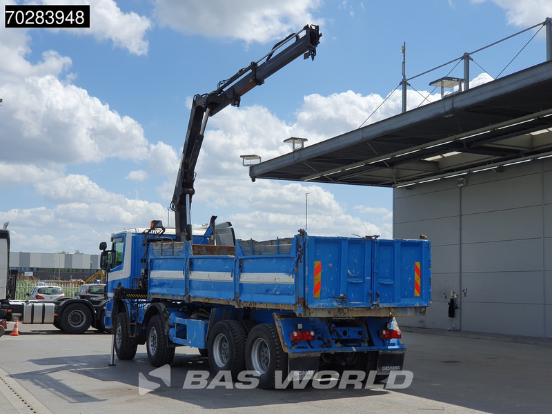 Scania G420 8X4 15m3 tipper Hiab 144 Crane Steelsuspension Manual Big-Axle Euro 3 - Самосвал, Автоманипулятор: фото 2 Scania G420 8X4 15m3 tipper Hiab 144 Crane Steelsuspension Manual Big-Axle Euro 3 - Самосвал, Автоманипулятор: фото 2