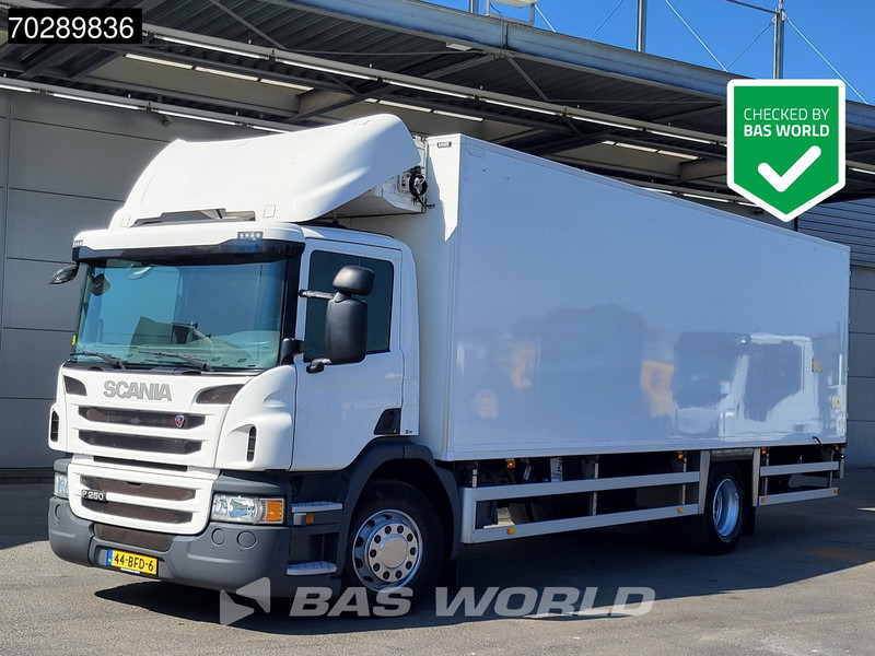 Scania P250 P 4X2 NL-Truck FRIGOBLOCK FK13SL 2000kg Ladebordwand Automatic Euro 6 - Рефрижератор: фото 1 Scania P250 P 4X2 NL-Truck FRIGOBLOCK FK13SL 2000kg Ladebordwand Automatic Euro 6 - Рефрижератор: фото 1