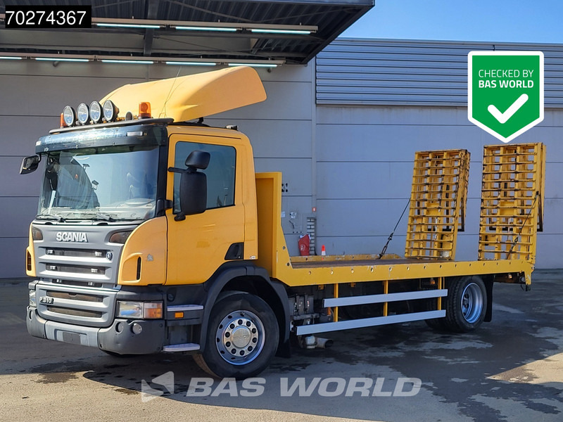 Автовоз Scania P310 4X2 Machine transporter Manual Hydraulik Ramps Euro 4: фото 1