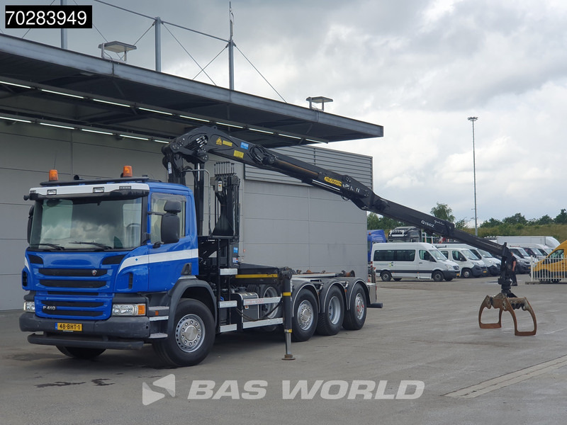 Scania P410 8X2 NL-Truck Palfinger Q150Z Crane 30T VDL hooklift Lift-Lenkachse Euro 6 - Крюковой мультилифт, Автоманипулятор: фото 5 Scania P410 8X2 NL-Truck Palfinger Q150Z Crane 30T VDL hooklift Lift-Lenkachse Euro 6 - Крюковой мультилифт, Автоманипулятор: фото 5