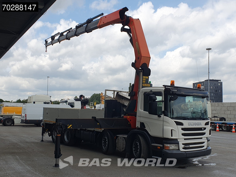 Scania P420 8X4 Palfinger PK 53002-SH Crane Lift+steering Manual Big-Axle Euro 5 - Грузовик бортовой/ Платформа, Автоманипулятор: фото 3 Scania P420 8X4 Palfinger PK 53002-SH Crane Lift+steering Manual Big-Axle Euro 5 - Грузовик бортовой/ Платформа, Автоманипулятор: фото 3