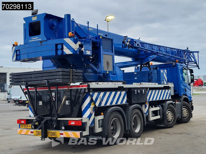 Scania P450 P 8X4 Palfinger/SANY SPC500E Telescopic Crane Retarder Navi Automatic Euro 6 - Грузовик бортовой/ Платформа, Автоманипулятор: фото 5 Scania P450 P 8X4 Palfinger/SANY SPC500E Telescopic Crane Retarder Navi Automatic Euro 6 - Грузовик бортовой/ Платформа, Автоманипулятор: фото 5