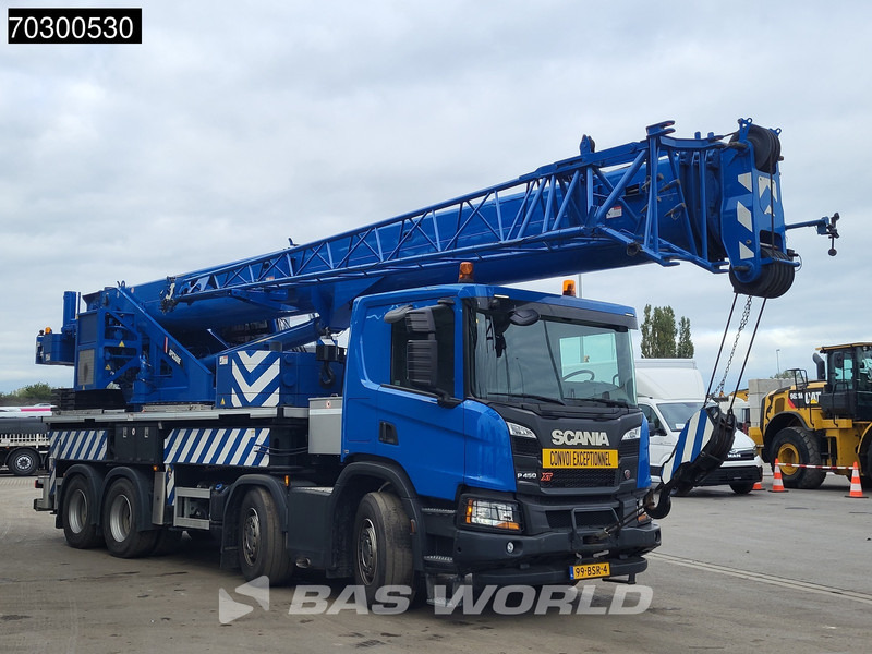 Scania P450 P 8X4 Palfinger/SANY SPC500E Telescopic Crane Retarder Navi Automatic Euro 6 - Грузовик бортовой/ Платформа, Автоманипулятор: фото 3 Scania P450 P 8X4 Palfinger/SANY SPC500E Telescopic Crane Retarder Navi Automatic Euro 6 - Грузовик бортовой/ Платформа, Автоманипулятор: фото 3