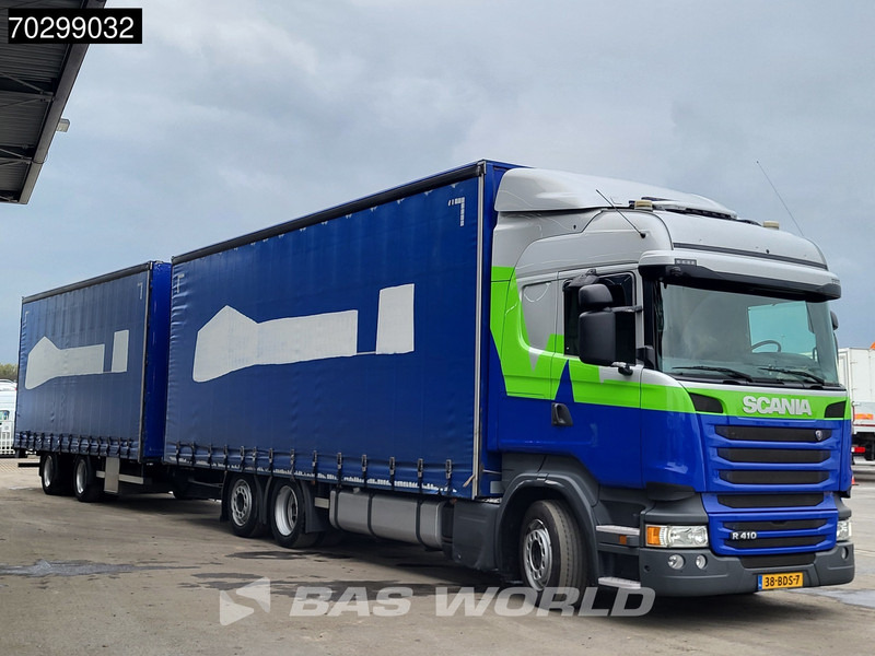 Scania R410 R 6X2 NL-Combi Curtainsides Lift+steering axle Automatic Euro 6 - Тентованный грузовик: фото 3 Scania R410 R 6X2 NL-Combi Curtainsides Lift+steering axle Automatic Euro 6 - Тентованный грузовик: фото 3