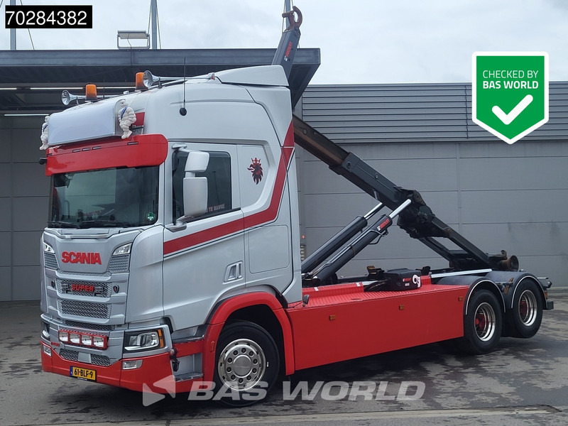 Scania R450 R 6X2 NL-Truck 26t Haak Retarder Liftas Navi Euro 6 - Крюковой мультилифт: фото 1 Scania R450 R 6X2 NL-Truck 26t Haak Retarder Liftas Navi Euro 6 - Крюковой мультилифт: фото 1