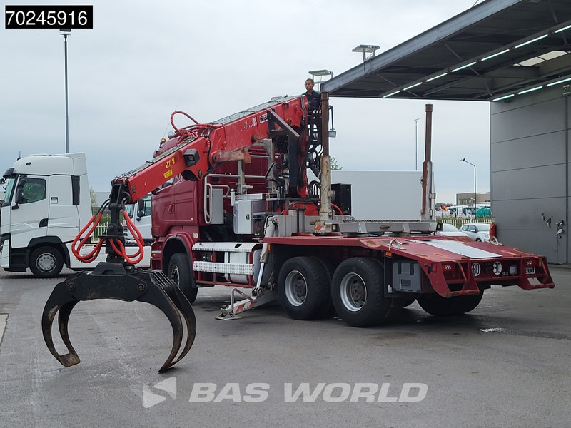 Scania R580 6X4 3-Pedals Jonsered J28505 83 Crane Kran Steel-suspension Retarder Euro 6 - Лесовоз, Автоманипулятор: фото 3 Scania R580 6X4 3-Pedals Jonsered J28505 83 Crane Kran Steel-suspension Retarder Euro 6 - Лесовоз, Автоманипулятор: фото 3