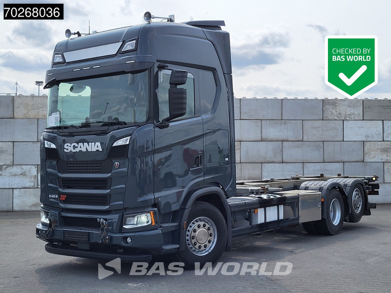 Scania S540 6X2 Retarder Euro 6 ACC Navi ADR Euro 6 - Грузовик-контейнеровоз/ Сменный кузов: фото 1 Scania S540 6X2 Retarder Euro 6 ACC Navi ADR Euro 6 - Грузовик-контейнеровоз/ Сменный кузов: фото 1