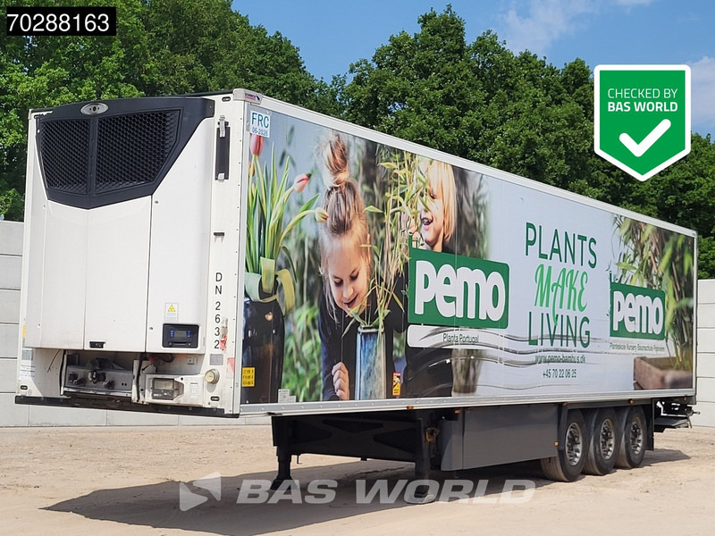 Schmitz Cargobull Carrier 3 axles Doppelverdampfer Tailgate Palettenkasten Blumenbreit LBW - Полуприцеп-рефрижератор: фото 1 Schmitz Cargobull Carrier 3 axles Doppelverdampfer Tailgate Palettenkasten Blumenbreit LBW - Полуприцеп-рефрижератор: фото 1