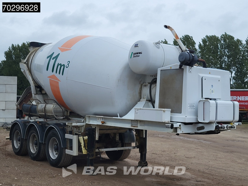 Schwing-Stetter 71/320,AC3 3 axles Concrete 12m3 Lift Axle - Полуприцеп бетоносмеситель: фото 3 Schwing-Stetter 71/320,AC3 3 axles Concrete 12m3 Lift Axle - Полуприцеп бетоносмеситель: фото 3