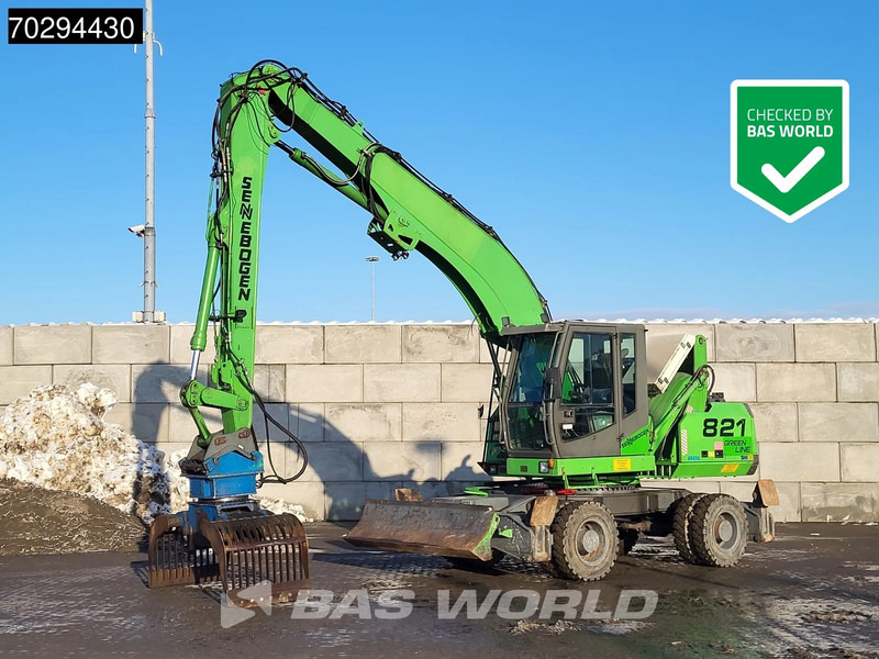 Sennebogen 821 - Перегружатель: фото 1 Sennebogen 821 - Перегружатель: фото 1