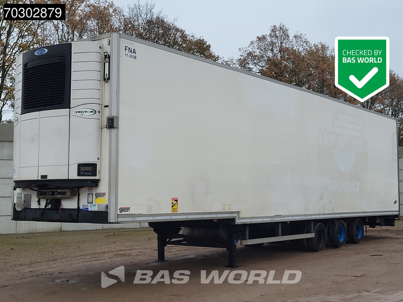 Talson Carrier Vector 1550 3 axles NL-Trailer Mega Aircargo Rollenbett Liftachse Blumenbreit - Полуприцеп-рефрижератор: фото 1 Talson Carrier Vector 1550 3 axles NL-Trailer Mega Aircargo Rollenbett Liftachse Blumenbreit - Полуприцеп-рефрижератор: фото 1
