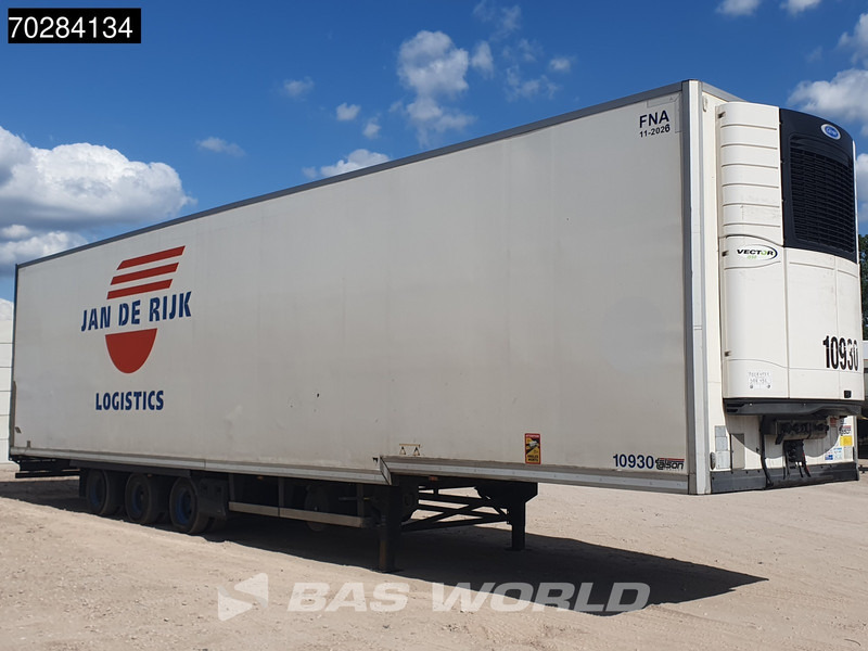Полуприцеп-рефрижератор Talson Carrier Vector 1550 3 axles NL-Trailer Mega Aircargo Rollenbett Luftfracht Liftachse Blumenbreit: фото 12