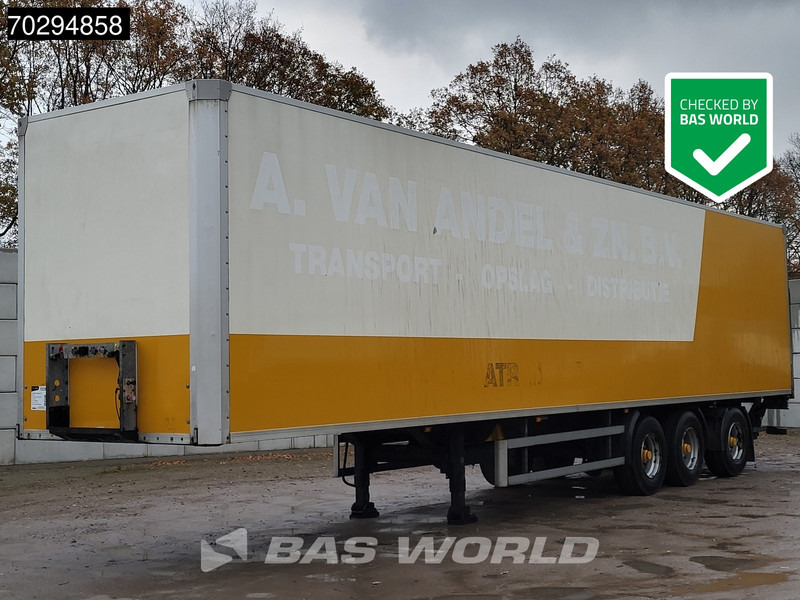 Tracon TRAILERS TO.S 1527 APK06/26 Laadklep Stuur+Liftas - Полуприцеп-фургон: фото 1 Tracon TRAILERS TO.S 1527 APK06/26 Laadklep Stuur+Liftas - Полуприцеп-фургон: фото 1