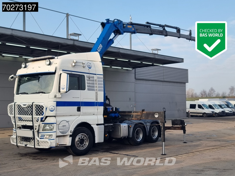 MAN TGX 33.540 TGX 6X4 HMF 4220 6 Extensions Kran XLX Retarder Euro 5 - Тягач: фото 1 MAN TGX 33.540 TGX 6X4 HMF 4220 6 Extensions Kran XLX Retarder Euro 5 - Тягач: фото 1