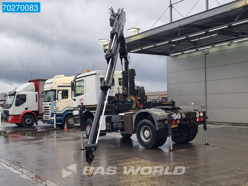 Тягач Mercedes-Benz Actros 2040 Actros 4X4 Manual 4x4 Big-Axle Full-Steel Hiab 1660-5 Kran 4x Stabilizers: фото 6