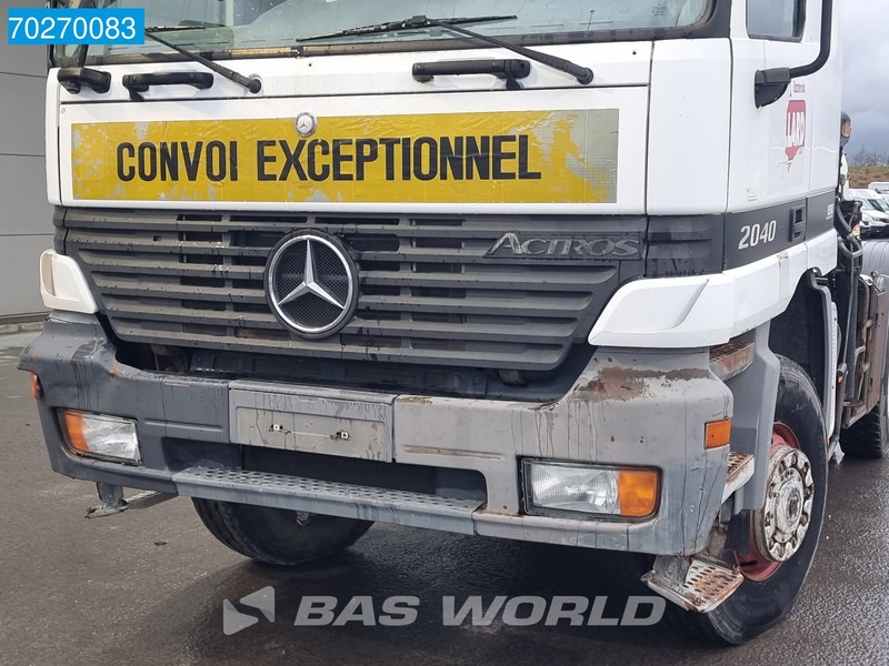 Тягач Mercedes-Benz Actros 2040 Actros 4X4 Manual 4x4 Big-Axle Full-Steel Hiab 1660-5 Kran 4x Stabilizers: фото 20