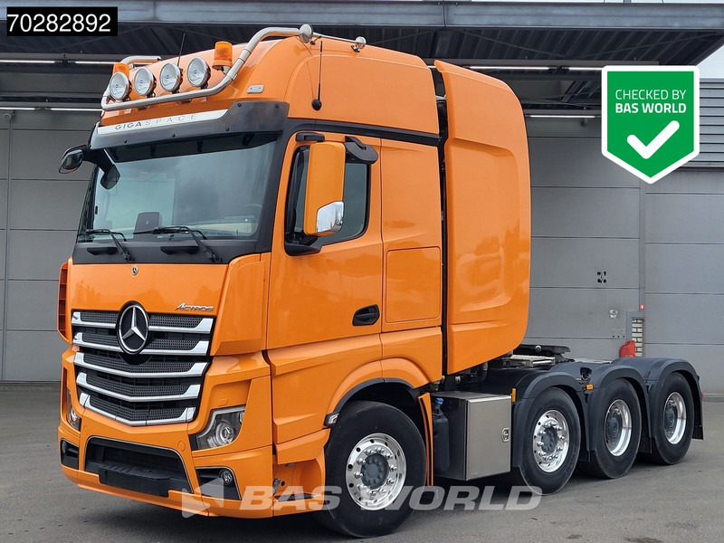 Mercedes-Benz Actros 4163 8X4 180T GigaSpace Retarder Hydrauliek BigAxle Alcoa´s - Тягач: фото 1 Mercedes-Benz Actros 4163 8X4 180T GigaSpace Retarder Hydrauliek BigAxle Alcoa´s - Тягач: фото 1