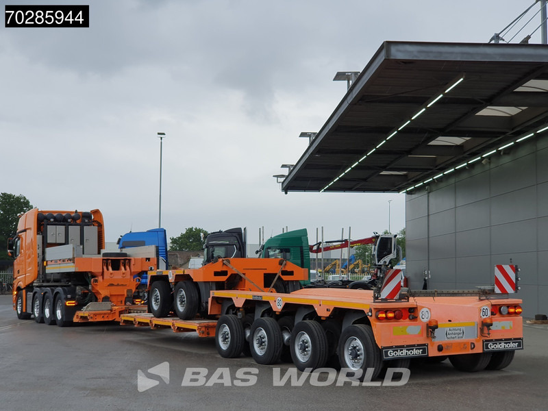 Mercedes-Benz Actros 8X4 180T GigaSpace Retarder Hydrauliek BigAxle Alcoa´s // Lowbed Trailer / 6 Axles / Hydraulic Pendle Axles / Extendable - Тягач: фото 3 Mercedes-Benz Actros 8X4 180T GigaSpace Retarder Hydrauliek BigAxle Alcoa´s // Lowbed Trailer / 6 Axles / Hydraulic Pendle Axles / Extendable - Тягач: фото 3