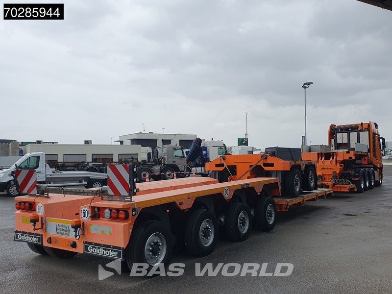 Mercedes-Benz Actros 8X4 180T GigaSpace Retarder Hydrauliek BigAxle Alcoa´s // Lowbed Trailer / 6 Axles / Hydraulic Pendle Axles / Extendable - Тягач: фото 5 Mercedes-Benz Actros 8X4 180T GigaSpace Retarder Hydrauliek BigAxle Alcoa´s // Lowbed Trailer / 6 Axles / Hydraulic Pendle Axles / Extendable - Тягач: фото 5