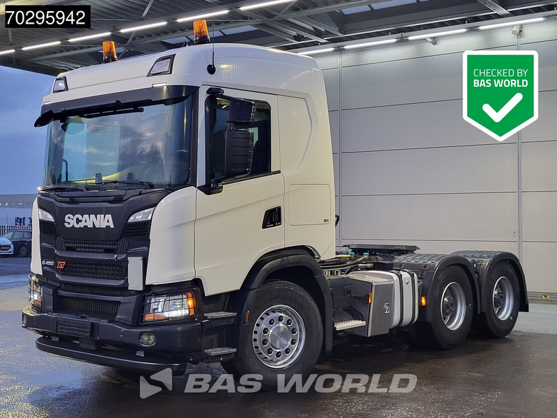 Scania G450 G 6X4 Big-Axle Retarder Hydraulik ACC Navi Euro 6 - Тягач: фото 1 Scania G450 G 6X4 Big-Axle Retarder Hydraulik ACC Navi Euro 6 - Тягач: фото 1