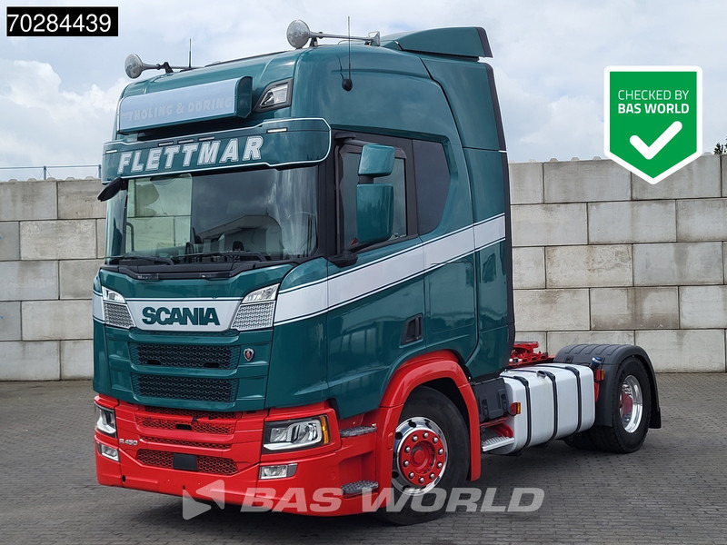 Scania R450 R 4X2 Retarder Standklima Alcoa's Navi ACC LED - Тягач: фото 1 Scania R450 R 4X2 Retarder Standklima Alcoa's Navi ACC LED - Тягач: фото 1