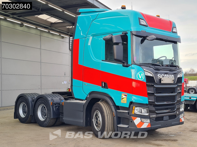 Scania R580 R 6X4 120T! 3-Pedals Retarder Big-Axle Leder Standklima - Тягач: фото 3 Scania R580 R 6X4 120T! 3-Pedals Retarder Big-Axle Leder Standklima - Тягач: фото 3
