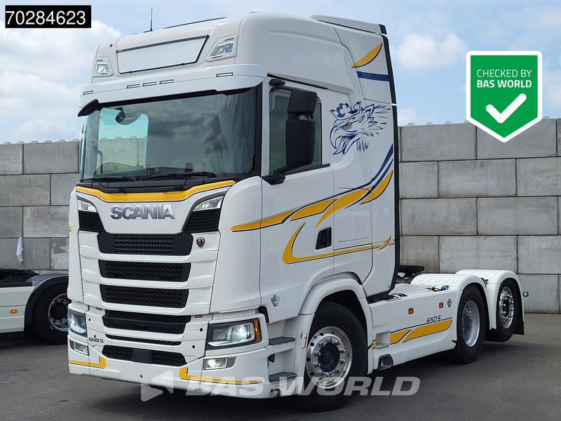 Scania S650 S 6X2 Retarder Liftachse Full-Air Leather Alcoa's - Тягач: фото 1 Scania S650 S 6X2 Retarder Liftachse Full-Air Leather Alcoa's - Тягач: фото 1