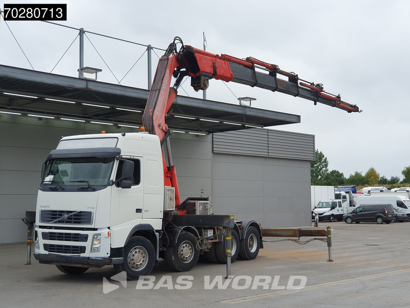 Volvo FH 460 FH 8X4 Manual Fassi F900A XP.27 Crane+Winch Big-Axle Lenkachse Kran Euro 3 - Тягач: фото 1 Volvo FH 460 FH 8X4 Manual Fassi F900A XP.27 Crane+Winch Big-Axle Lenkachse Kran Euro 3 - Тягач: фото 1