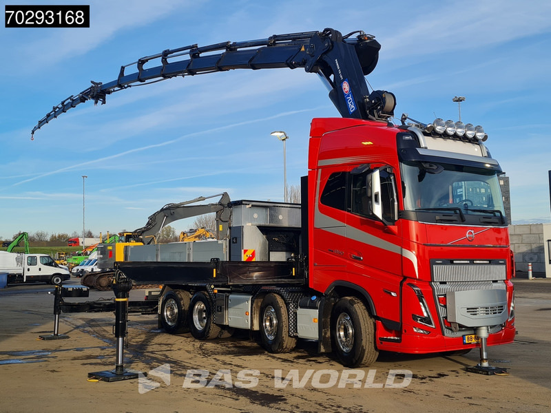 Volvo FH16 650 FH16 8X2 Tractorhead HMF 7020K-RCS Crane + Fly-Jib Lift+Steering Axle Navi ACC - Тягач: фото 3 Volvo FH16 650 FH16 8X2 Tractorhead HMF 7020K-RCS Crane + Fly-Jib Lift+Steering Axle Navi ACC - Тягач: фото 3