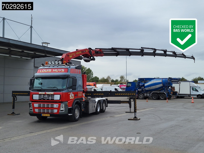 Volvo FM 440 FM 6X2 Palfinger PK60.002 10x Extensions NL-Truck Lift+Steering Axle Crane Kran - Тягач: фото 1 Volvo FM 440 FM 6X2 Palfinger PK60.002 10x Extensions NL-Truck Lift+Steering Axle Crane Kran - Тягач: фото 1
