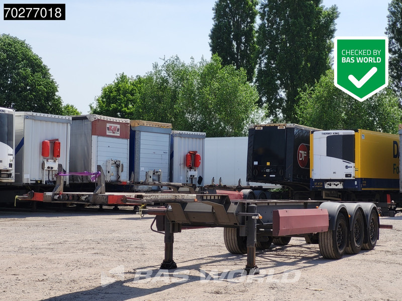 Van Hool 3 axles - Полуприцеп-контейнеровоз/ Сменный кузов: фото 1 Van Hool 3 axles - Полуприцеп-контейнеровоз/ Сменный кузов: фото 1