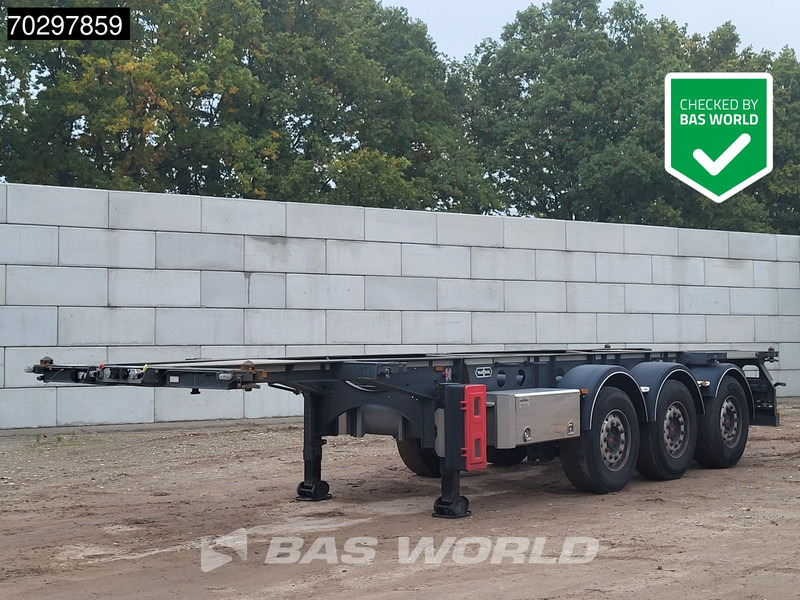 Van Hool A3C002 30ft 20ft Liftachse ADR 4x twistlock - Полуприцеп-контейнеровоз/ Сменный кузов: фото 1 Van Hool A3C002 30ft 20ft Liftachse ADR 4x twistlock - Полуприцеп-контейнеровоз/ Сменный кузов: фото 1
