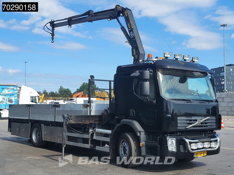 Volvo FE 240 4X2 HMF 760 K2 Kran Crane Remote control Manual Euro 5 - Грузовик бортовой/ Платформа, Автоманипулятор: фото 3 Volvo FE 240 4X2 HMF 760 K2 Kran Crane Remote control Manual Euro 5 - Грузовик бортовой/ Платформа, Автоманипулятор: фото 3