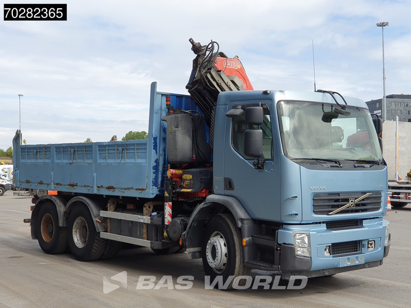 Самосвал, Автоманипулятор Volvo FE 280 904 6X4 Fassi F215/235AXP26 Crane 10m3 tipper Big-Axle Manual Euro 4: фото 12