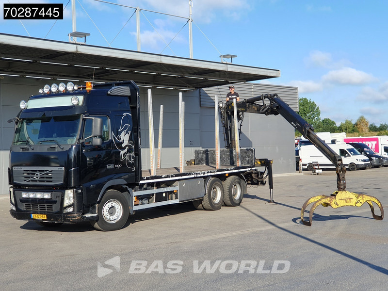 Volvo FH 500 FH 6X4 NL-Truck Palfinger Epsilon Q150L80 wood crane Big-Axle VEB+ Navi Euro 5 - Грузовик бортовой/ Платформа, Автоманипулятор: фото 5 Volvo FH 500 FH 6X4 NL-Truck Palfinger Epsilon Q150L80 wood crane Big-Axle VEB+ Navi Euro 5 - Грузовик бортовой/ Платформа, Автоманипулятор: фото 5